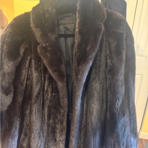 MINK Brown Fur Coat - Picture 4 of 9